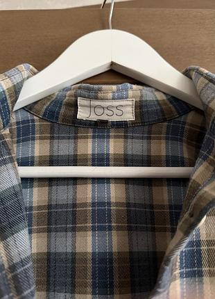 Картата сорочка joss atelier