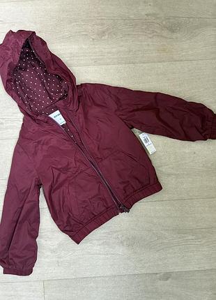 Курточка вітровка на дівчинку 4 р old navy
