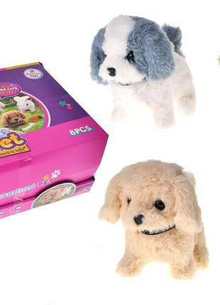 Собачка 057-1b на батарейках, в дисплеї 8шт р.27x28x15,5 см yg toys