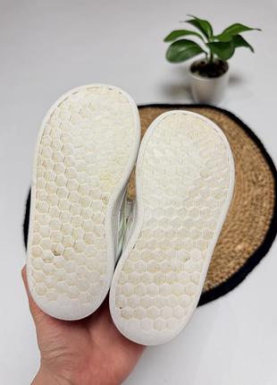 Білі кеди adidas для дівчинки 7