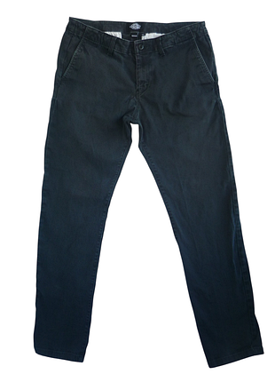 Чоловічі чорні штани dickies чинос прямі w34 l32