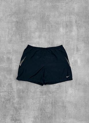 Шорти nike оригінал чорні спортивні шорти найк легкі літні бігові для залу плащові