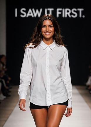 Блуза женская i saw it first белая l (xl) хлопок