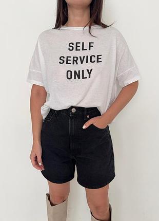 Оверсайз футболка zara
