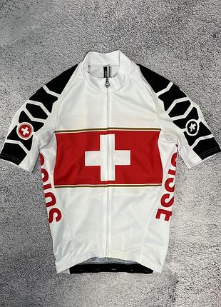 Assos swiss cycling жіноча велоджерсі xs made in switzerland