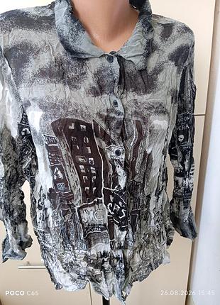Рубашка женская вискоза xl