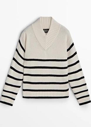 Massimo dutti свитер шерсть и кашемир. размер м