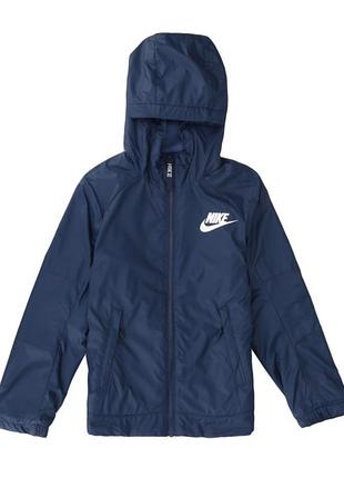 Демісезонна підліткова куртка на флісі nike