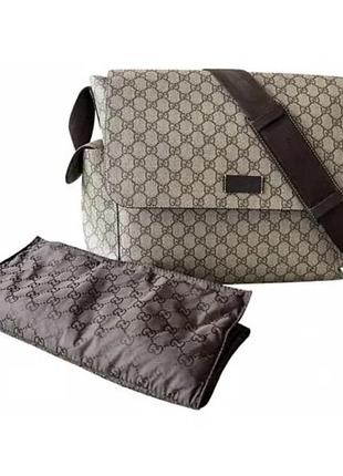 Складний монограмний матрасик gucci в сумку