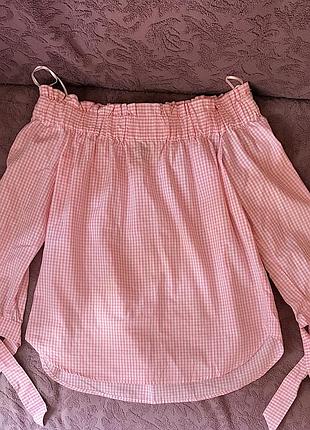 Топ/блуза h&m розмір xs з завʼязками на рукавах