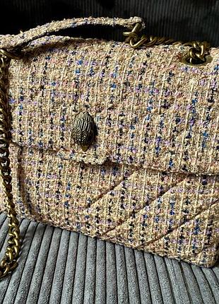 Твідова сумка kurt geiger london kensington medium з орлом оригінал