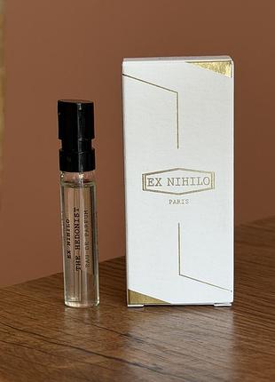 Ex nihilo the hedonist 2 ml фірмовий пробник