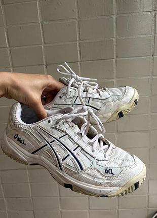 Asics gel e1355 vintage кросівки білі шкіряні eu 40 / 25,5 см