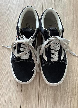 Кеди vans з квітами