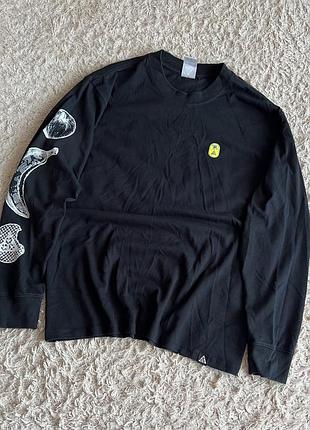 Чоловічий лонгслів світшот nike acg оригінал