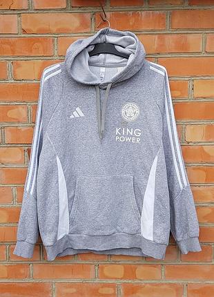 Adidas leicester city кофта худі оригінал (m)