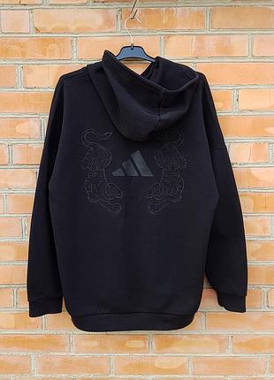 Adidas athletics oh slogan tiger urban hoodie кофта худі overize оригінал (l)
