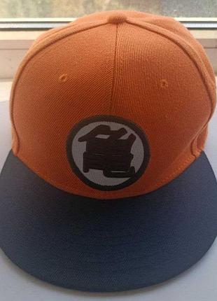 Новая кепка снапбек dragon ball z / кепка гоку кандзи (snapback)