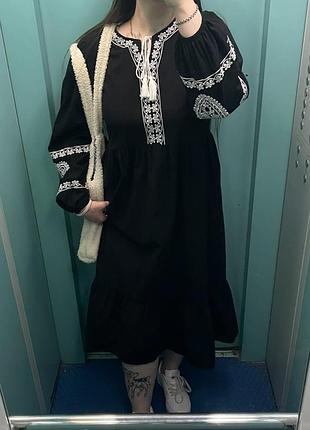 Платье вышиванка