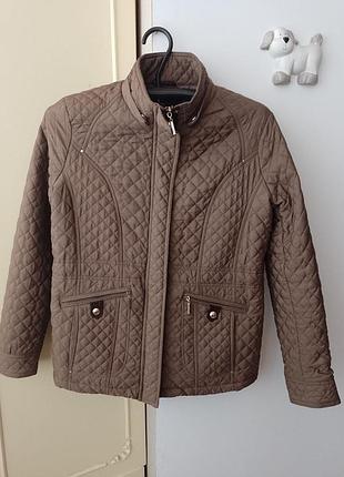 Женская светло-коричневая стеганая многофункциональная куртка от weatherproof