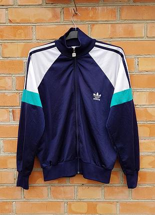 Adidas retro track top jacket олімпійка кофта вінтажна оригінал (m)