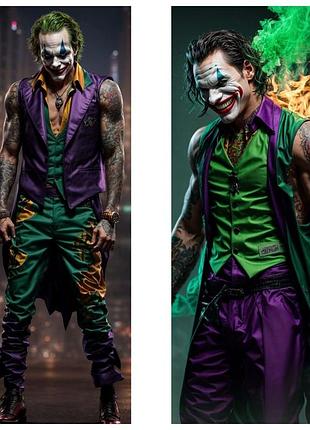 Дакімакура 150х50 см джокер dc comics бэтмен joker подушка + наволочка двостороння