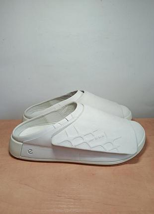 Шльопанці шкіряні ecco cozmo shoe 44р.