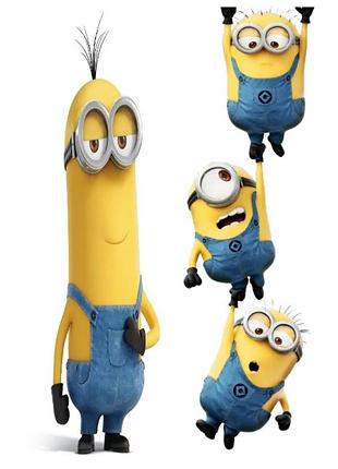 Дакимакура 150 х 50 см миньон миньоны minions подушка со съёмной наволочкой обнимашка аниме