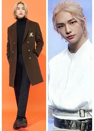 Дакимакура 150х50 см хёнджин stray kids подушка для обнимания аниме принт двусторонняя