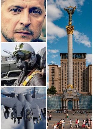 150 х 50 см володимир зеленський і привид києва дакімакура подушка зі знімною наволочкою