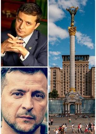 150 х 50 см володимир зеленський президент україни дакімакура подушка зі знімною наволочкою