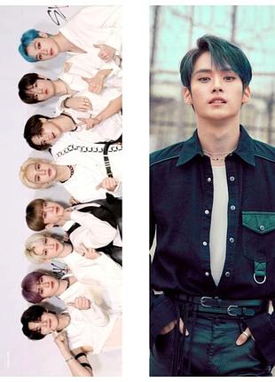 Дакимакура 150х50 см ли ноу ли минхо / страй кидс stray kids lee min подушка с наволочкой двусторонняя