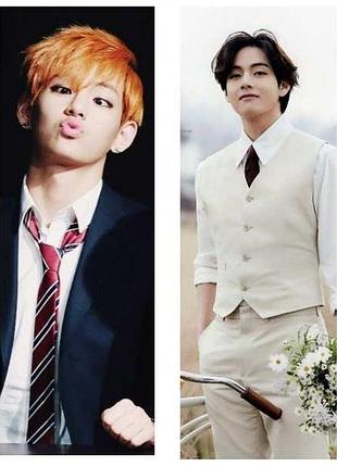 Дакимакура 150х50 см ви ким тэхён техен bts v kim taehyung подушка с наволочкой двухсторонняя