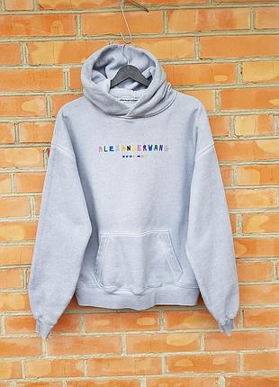 Alexander wang logo detailed кофта худі жіноче oversize оригінал (xxs)