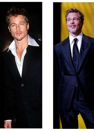 Дакiмакура 150х50 см бред пітт brad pitt подушка з наволочкою обнімашка
