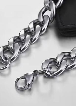 Цепочка нержавіюча сталь гарної якості 50 см товщина 7 мм