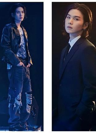 Дакимакура 150 х 50 см шуга мин юнги шуга min yoongi suga bts подушка + наволочка двухсторонняя