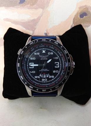 Мужские часы хронограф aviator avw 7770g84 на ходу