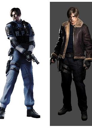 Дакимакура 180 х 60 см леон кеннеді резидент 4 leon kennedy resident evil 4 подушка + наволочка двостороння