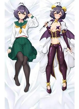 Дакімакура 150х50см утена хірагі становлячись чарівницею hiiragi utena mahou shoujo ni akogarete подушка з наволочкою двосторонн