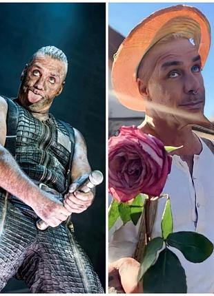 Дакімакура 150 х 50 см тілль ліндеманн раммштайн till lindemann rammstein подушка з наволочкою двостороння
