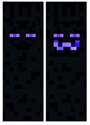 Дакимакура 150х50 см эндермен майнкрафт minecraft подушка с наволочкой двухсторонняя