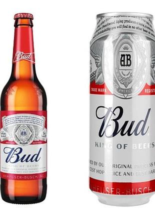Дакимакура 150 х 50 см пиво бад bud подушка + наволочка двухсторонняя