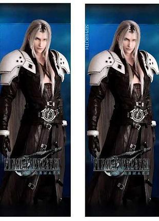 Дакимакура 150 х 50 см сефірот sephiroth final fantasy vii remake wall scroll подушка + наволочка двостороння