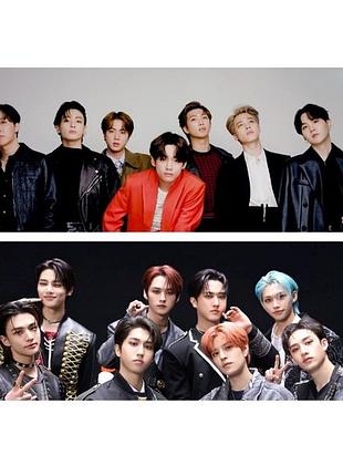 Дакiмакура 150х50см бтс bts ,стрей кідс stray kids подушка з наволочкою обнімашка