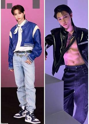 Дакимакура 150х50 см ли феликс страй кидс felix stray kids подушка с наволочкой двусторонняя