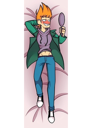 Дакимакура 150 х 50 см мэтт matt eddsworld подушка + наволочка односторонняя