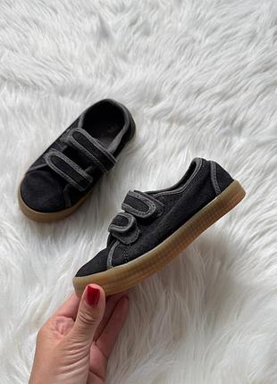 Замшевые кеды zara