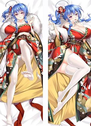 Дакімакура 150 х 50 см сент-луіс azur lane подушка з наволочкою двостороння