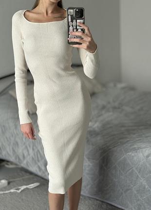 Можливий торг сукня бежева вʼязана h&m розмір xs